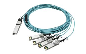 100G QSFP28 to 4x SFP28 AOC