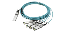 100G QSFP28 to 4x SFP28 AOC